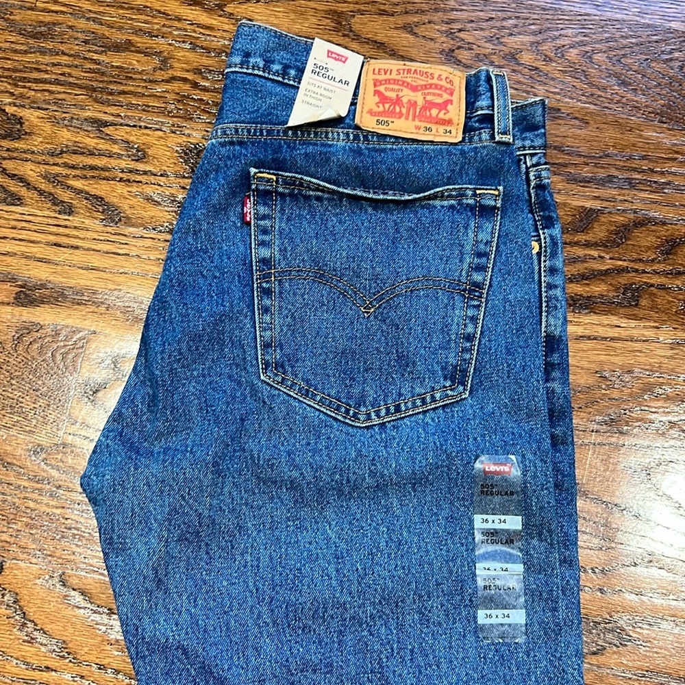 Levi’s 505 Regular Men’s  Jeans 36x34